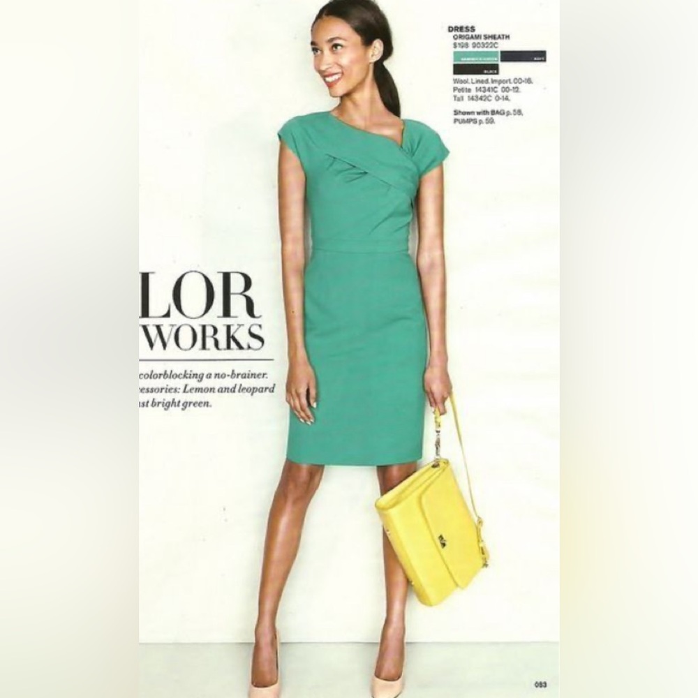 J.Crew Wool Dress 12 Petite 12P
